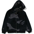 COLOR CAMO SHARK FULL ZIP SHERPA JACKET MENS