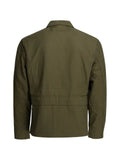 Buzz Ricksons zip-up flap-pocket shirt jacket