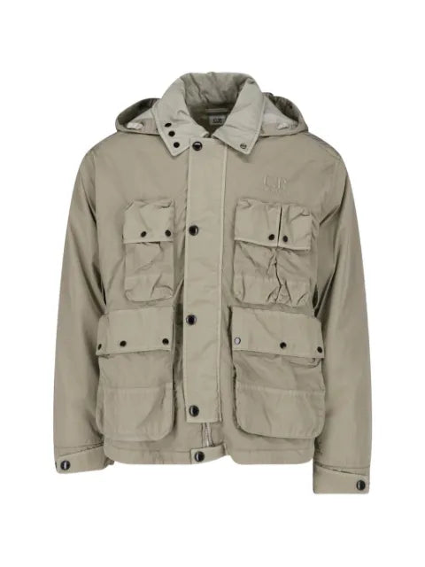 C.P. Company Goggle-detail multi-pocket jacket
